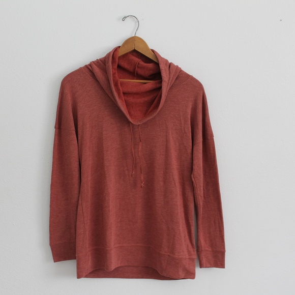 *5for25* Rust Cowl Neck Sweater - Picture 2 of 4